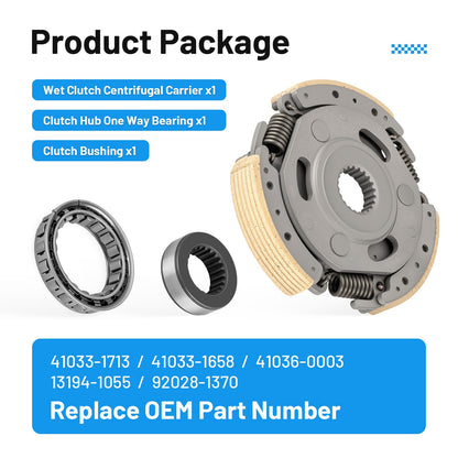 Centrifugal Carrier & Bearing Kit for Kawasaki Bayou 220 250 (1990–2004)