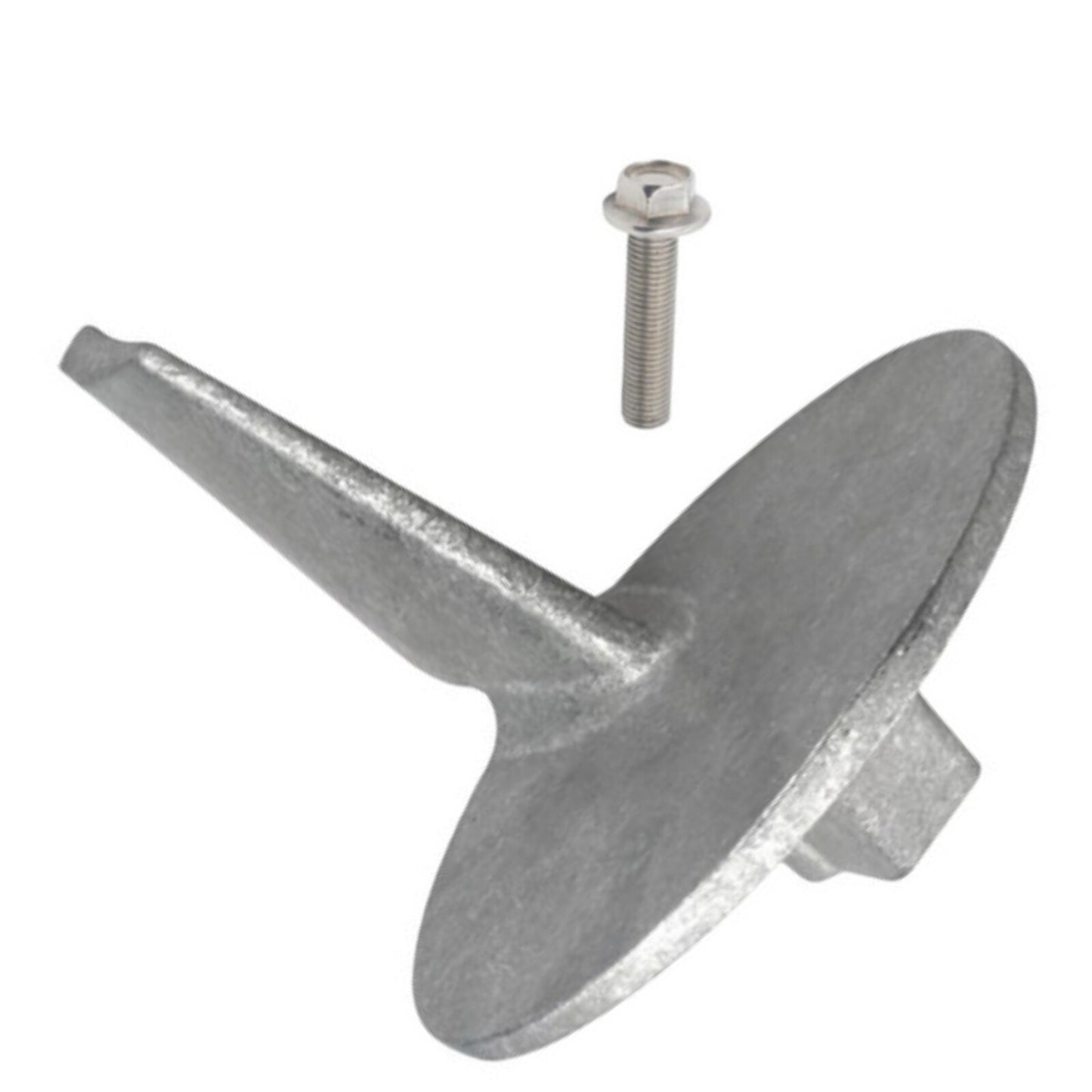 Zinc Anode Trim Tab for Mercury Outboard 225 HP (Year Range Not Specified)