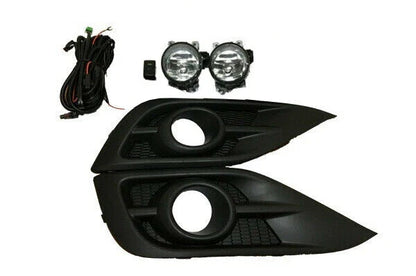 Fog Lamp Driving Light Cover for Honda CR-V 2012-2014 Black