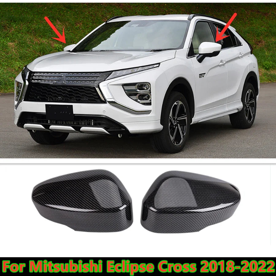 Carbon Fiber Side Mirrors Cover for Mitsubishi Eclipse Cross (2018–2022)