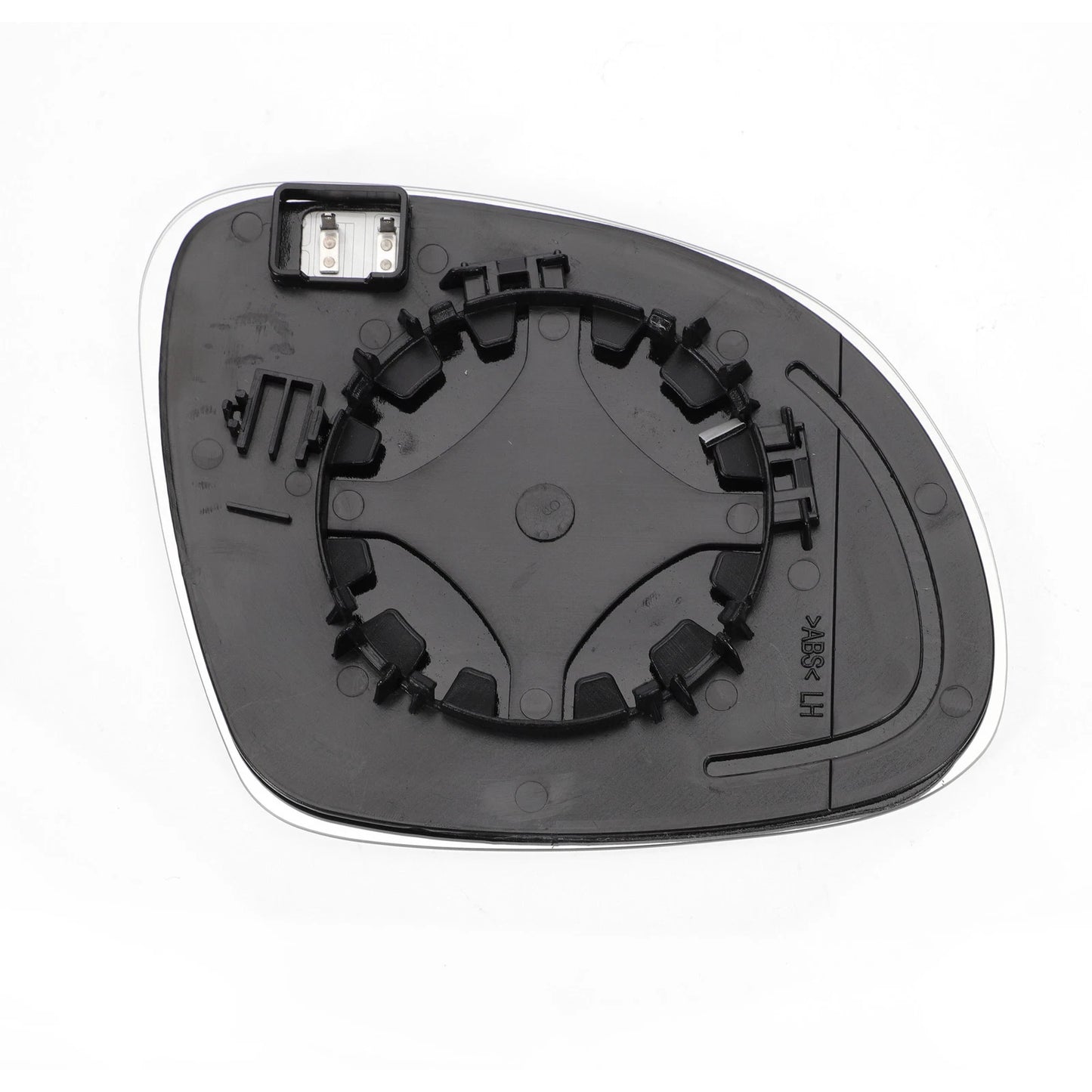 Left Side Heated White Mirror Glass for SEAT Alhambra, SKODA