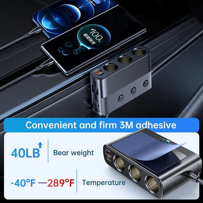Safe and Secure Charging Built in for PROTECTION Circuit and Replaceable 15A
