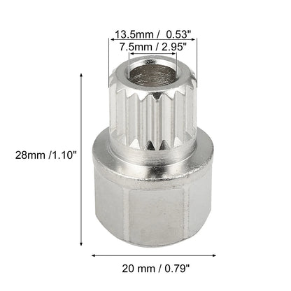 34/18PT Anti Theft Wheel Lock Lug Nut Screw Removal Key for BMW
