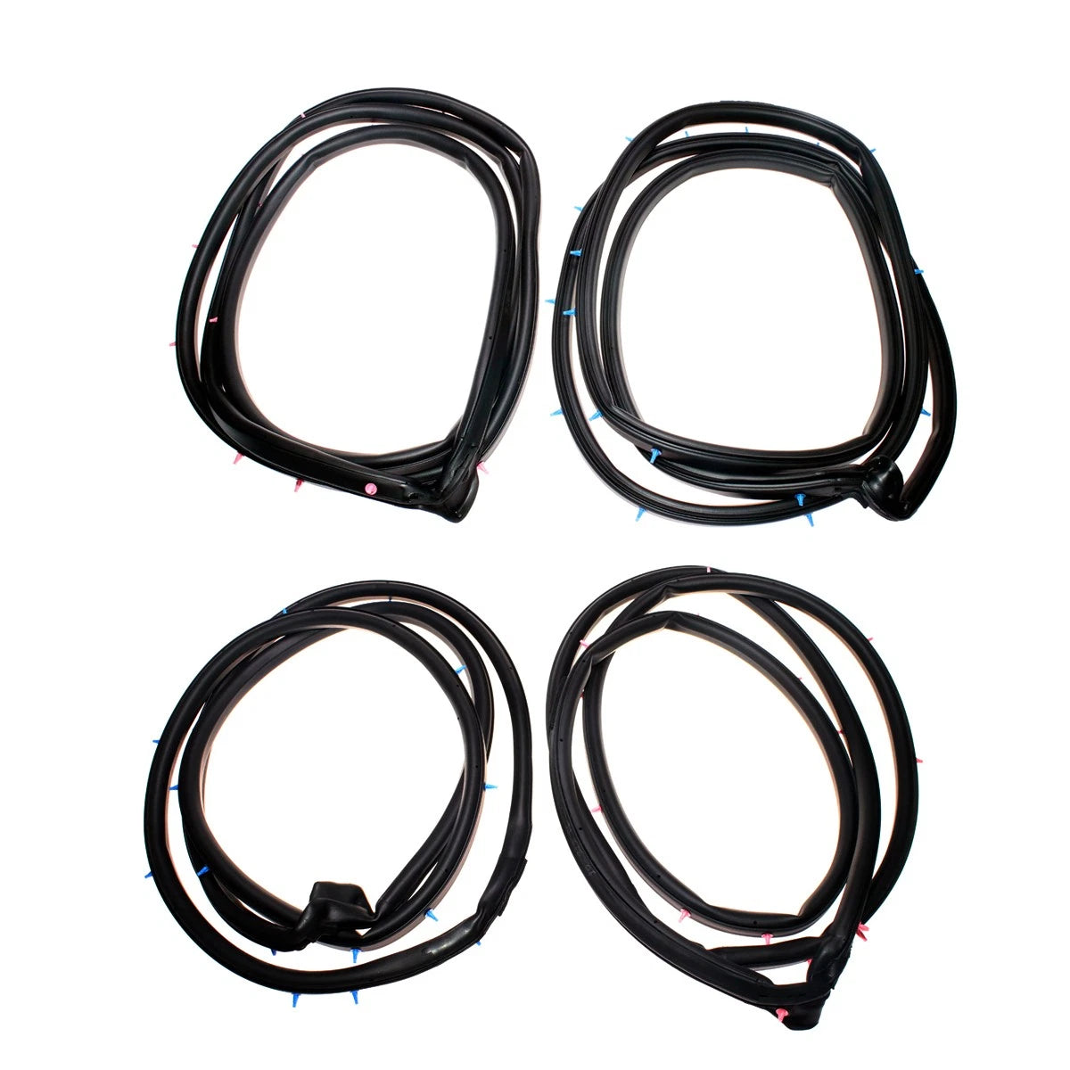 Set of 4 Weatherstrips for Honda Civic Ferio Sedan (2001–2004)