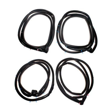 Set of 4 Weatherstrips for Honda Civic Ferio Sedan (2001–2004)