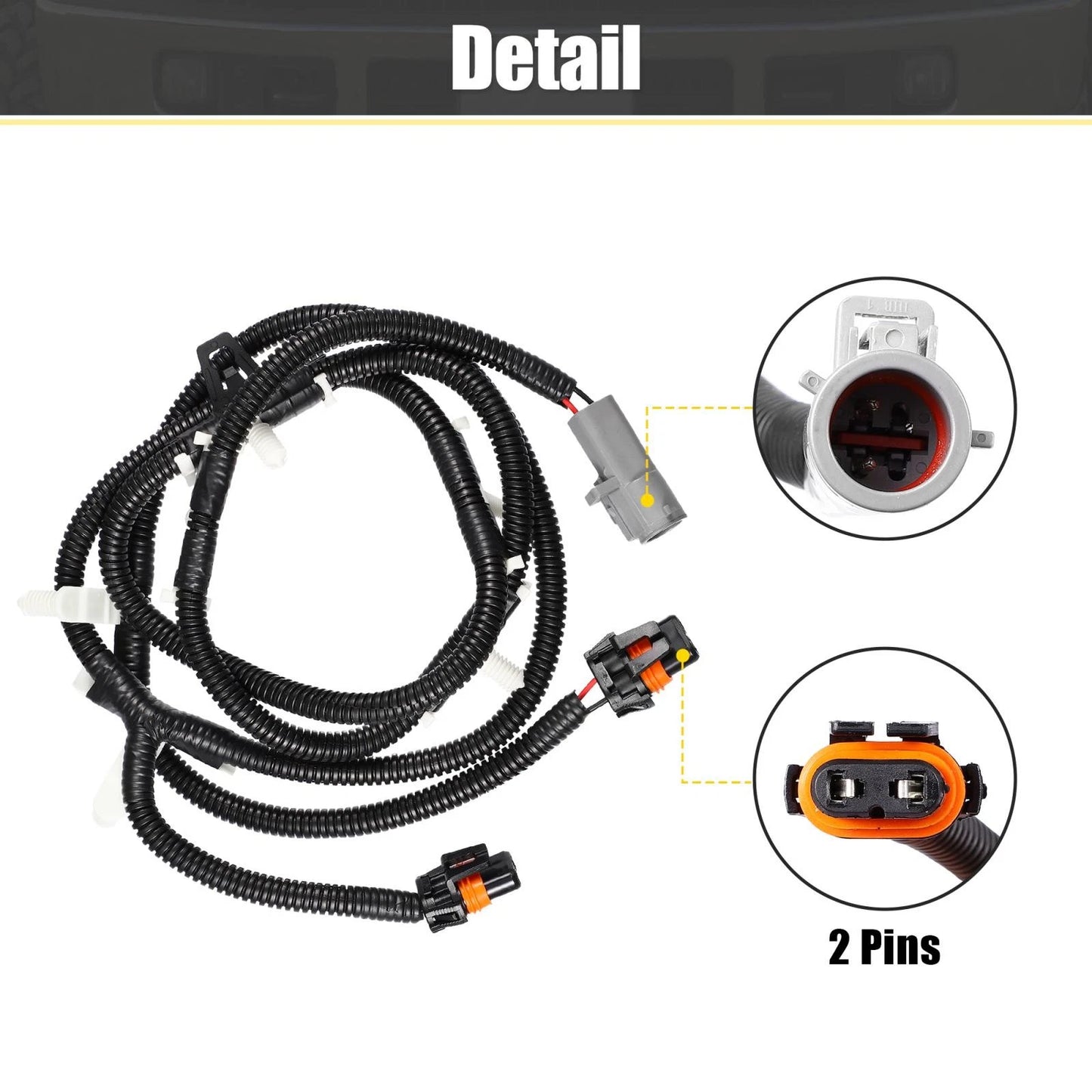 Fog Driving Light Wiring Harness for Ford F250 F350 Super Duty (2005–2007)