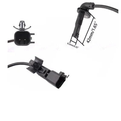 2 x Wheel Speed ABS Sensor Left & Right for Opel Vauxhall Insignia (2008–2023)