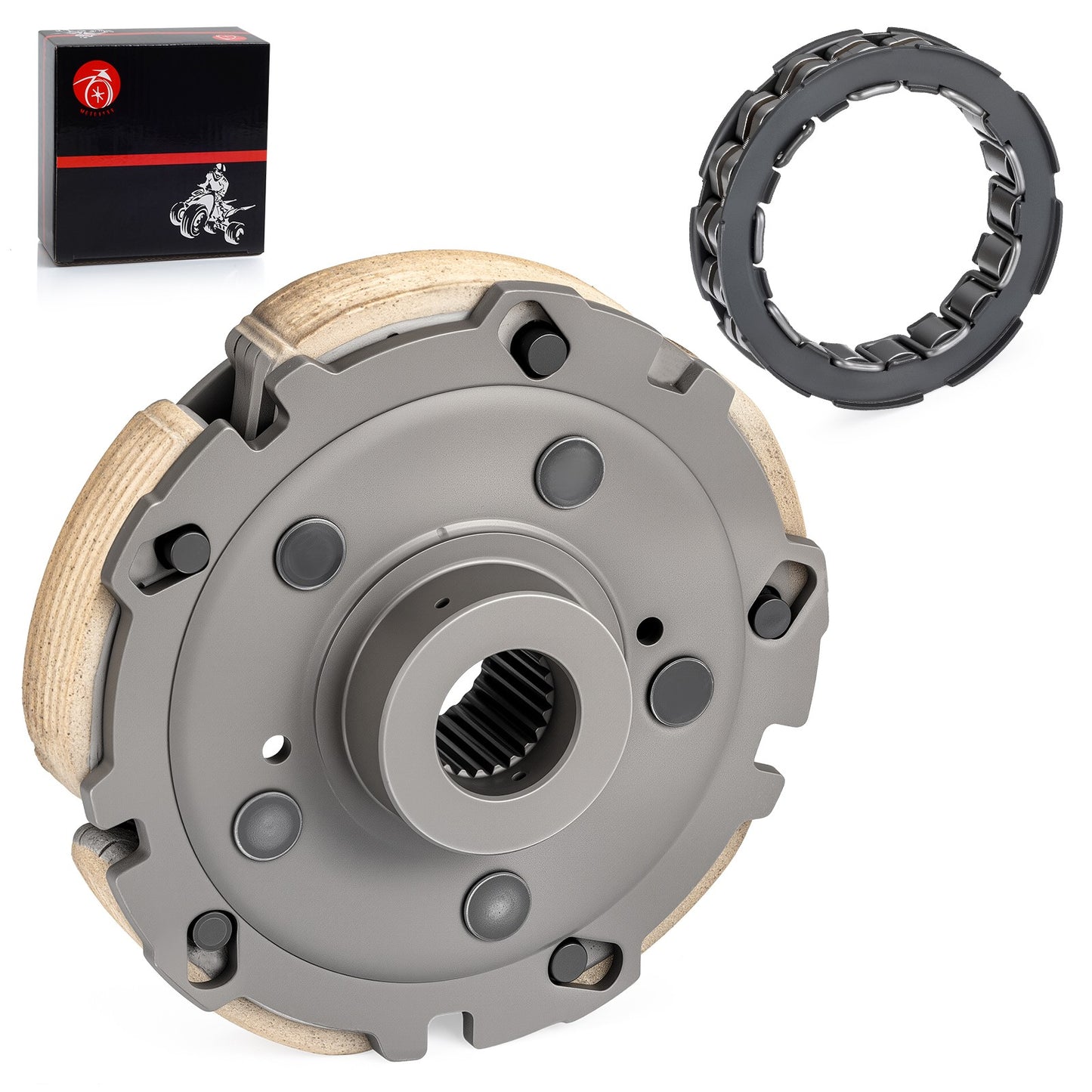 Wet Clutch Centrifugal Carrier & One Way Bearing for Yamaha Grizzly (1998–2001)
