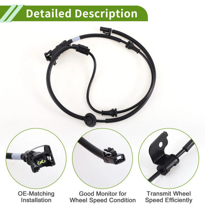 ABS Wheel Speed Sensor No. 91920B2000 for Kia Soul (2014–2019)