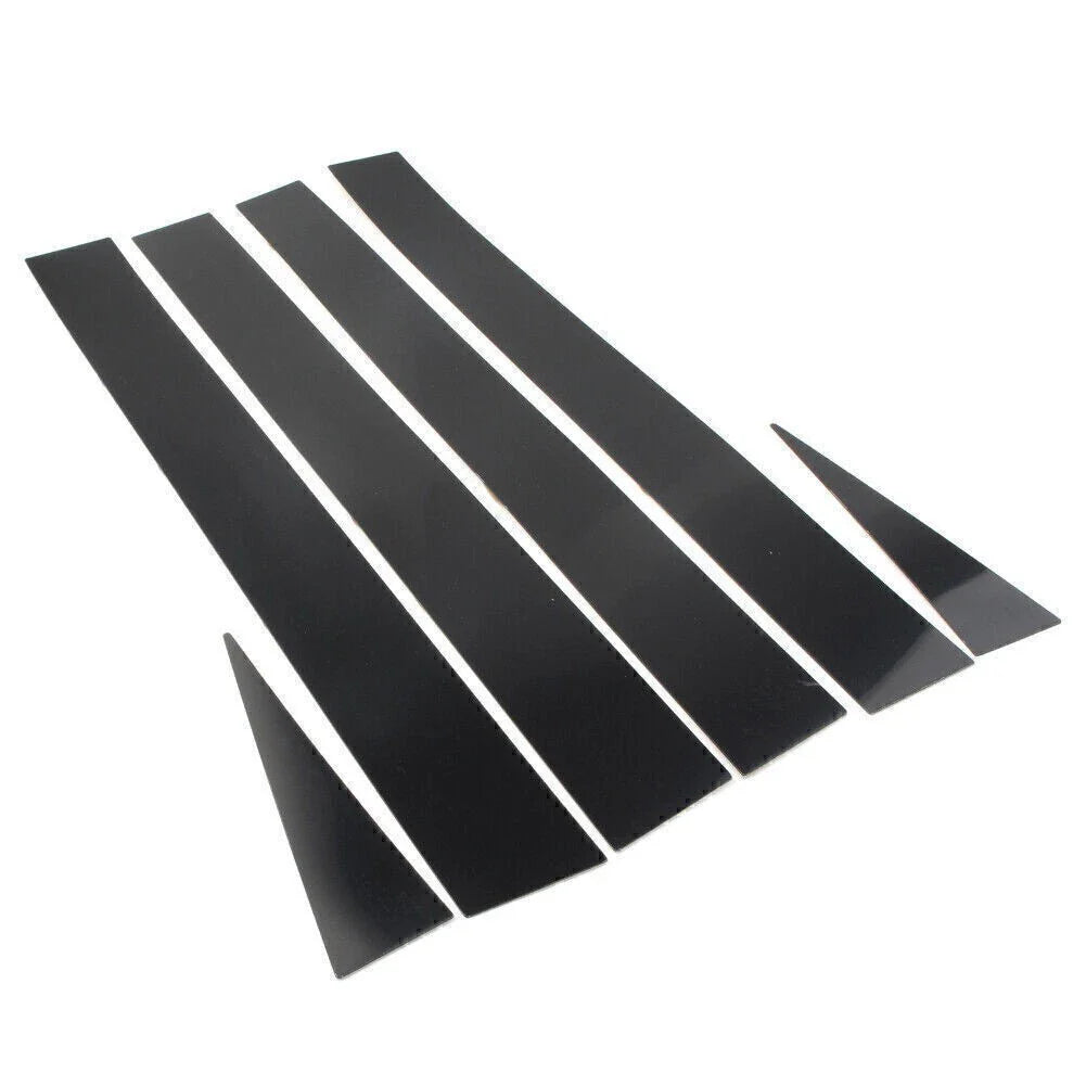 6 x Door Trim Covers for Toyota Sienna (2004-2010) Black