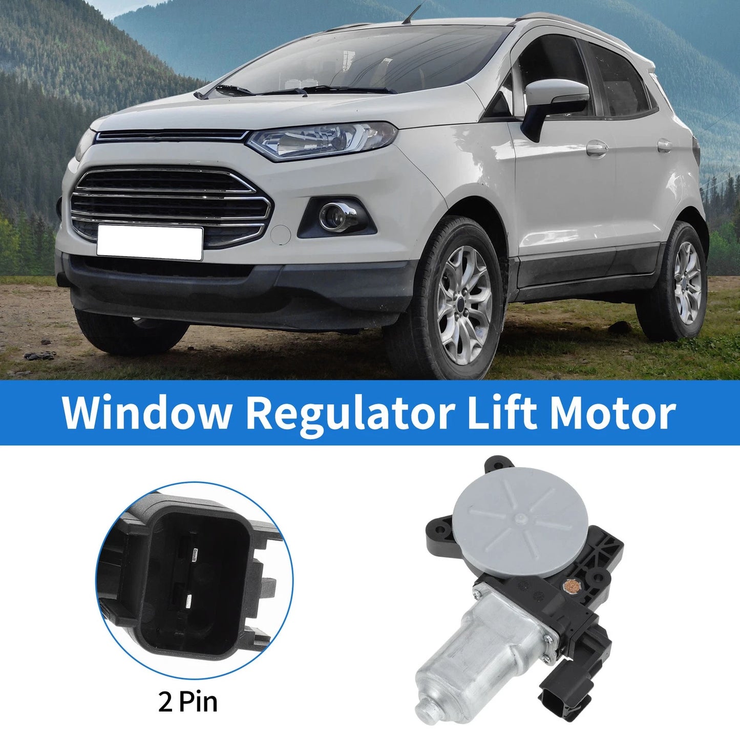 Power Window Regulator Lift Motor for Ford Ecosport (2013–2021) No.CN15A23200CB