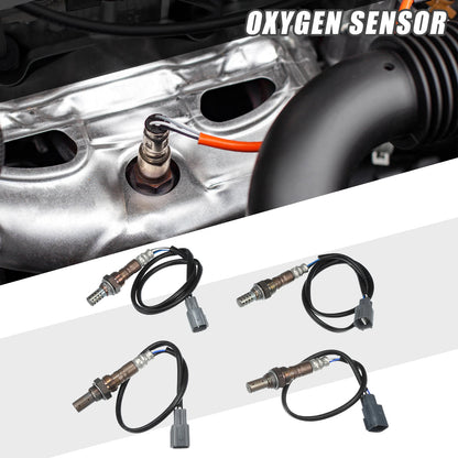 Set of 4 O2 Oxygen Sensors for Toyota RAV4 (2001–2003) L4 2.0L