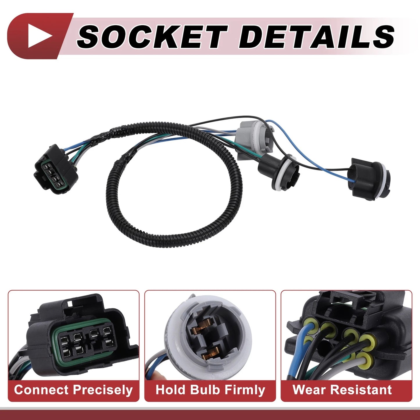 Tail Light Socket Wiring for Chevrolet Tahoe (2000–2006) No. 15306135