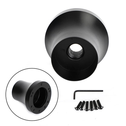Aluminum Steering Wheel Adapter for EZGO TXT & RXV (2008–2023) Black
