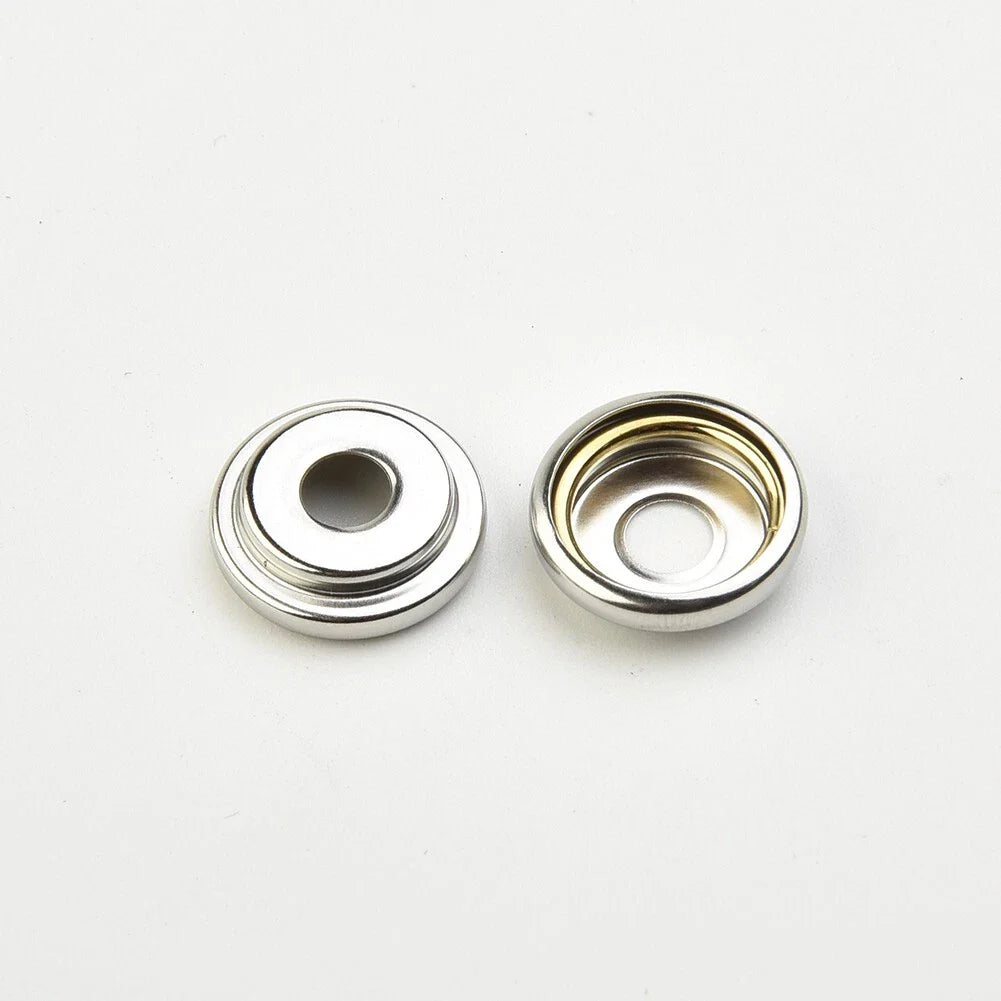Snap Fasteners Fast Fabric Repair Kit Stud Button Rivet Clothing Leather