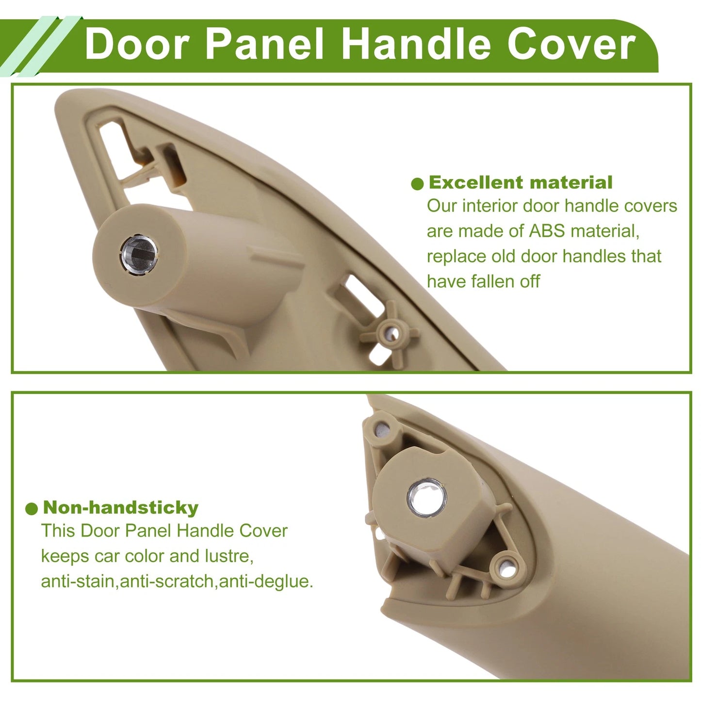 Door Panel Handle Pull Trim Cover for BMW 3 Series F30 (2013–2018) No. 51427281466