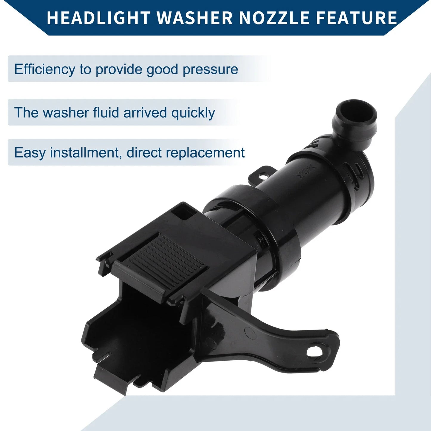 Front Passenger Side Headlight Washer Nozzle for Lexus LS430 (2004-2006)