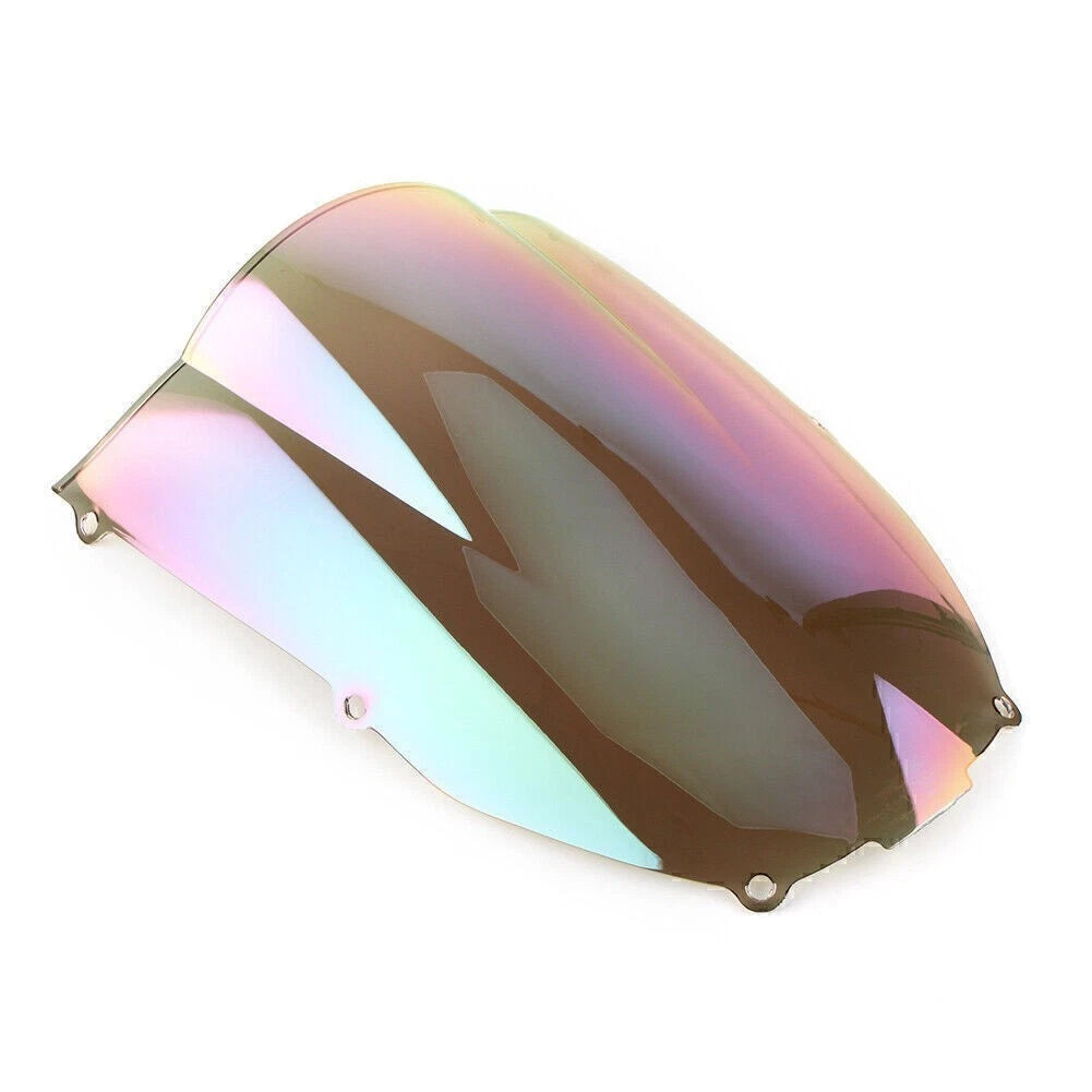 Iridium ABS Double Bubble Windscreen for Kawasaki Ninja ZX6R (2000–2002)