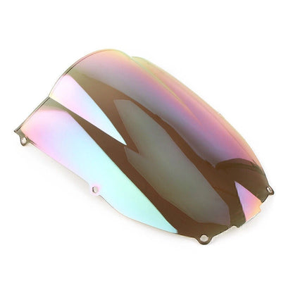 Iridium ABS Double Bubble Windscreen for Kawasaki Ninja ZX6R (2000–2002)