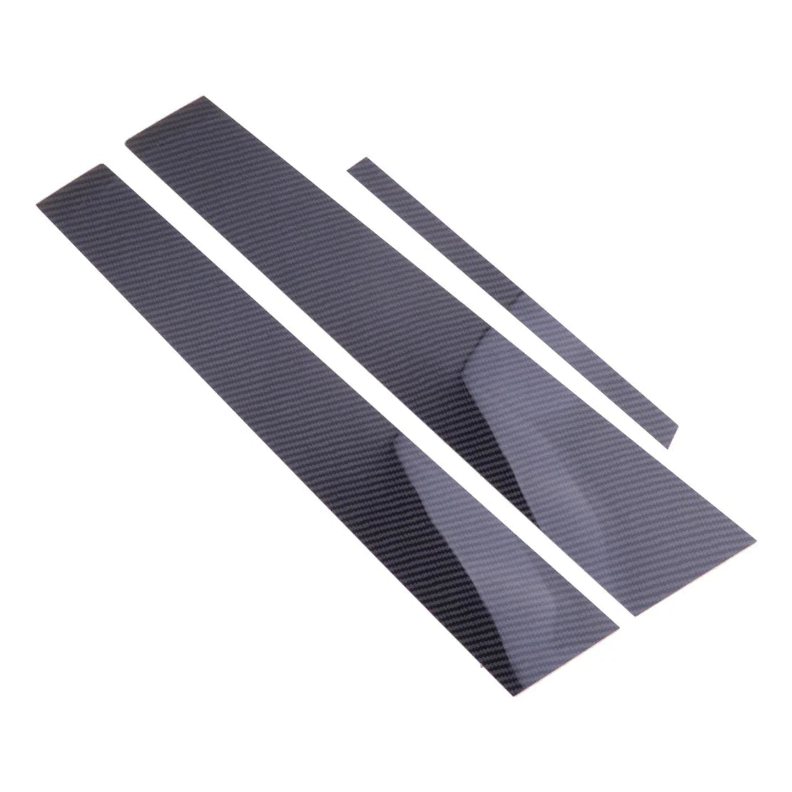 Carbon Fiber ABS Door Window B Pillar Post Covers for Honda Civic (2006-2011)