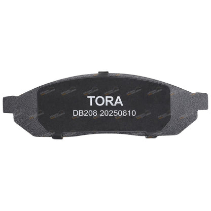 Set of 4 Front Disc Brake Pads for Suzuki Super Carry (1985–1991)