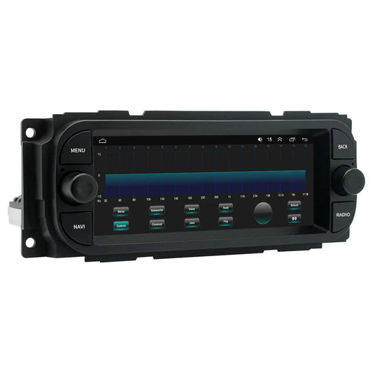 6.8" Android Stereo Radio GPS Navigation for Dodge Chrysler Jeep (2017-2023)