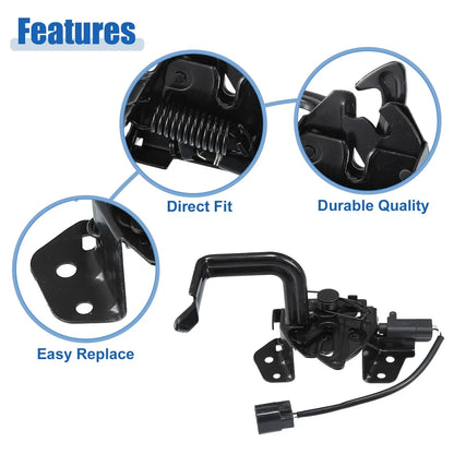 Hood Latch Assembly for Hyundai Santa FE (2019-2023)