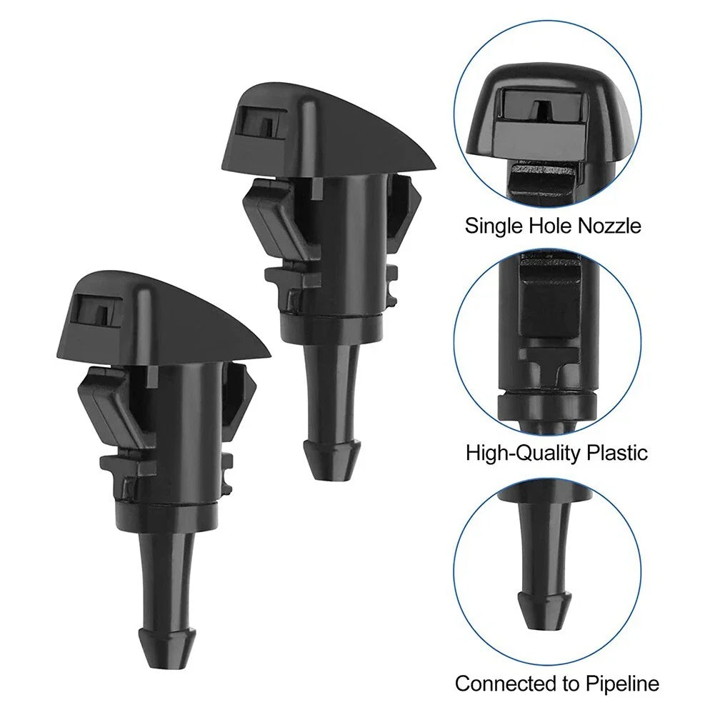 Windscreen Washer Conversion Hose Connectors Nozzle Pump