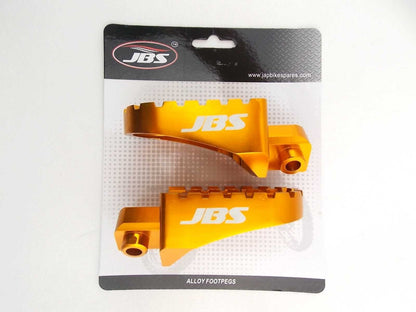 Set of 2 CNC Billet Alloy Foot Pegs for Yamaha YZ80 (1974–1999)