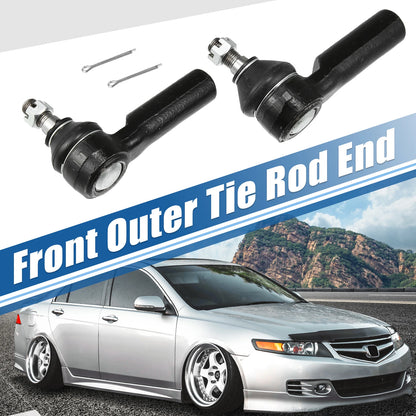 2X Front Outer Tie Rod End Links ES3631 for Ford Escape (2001–2009)