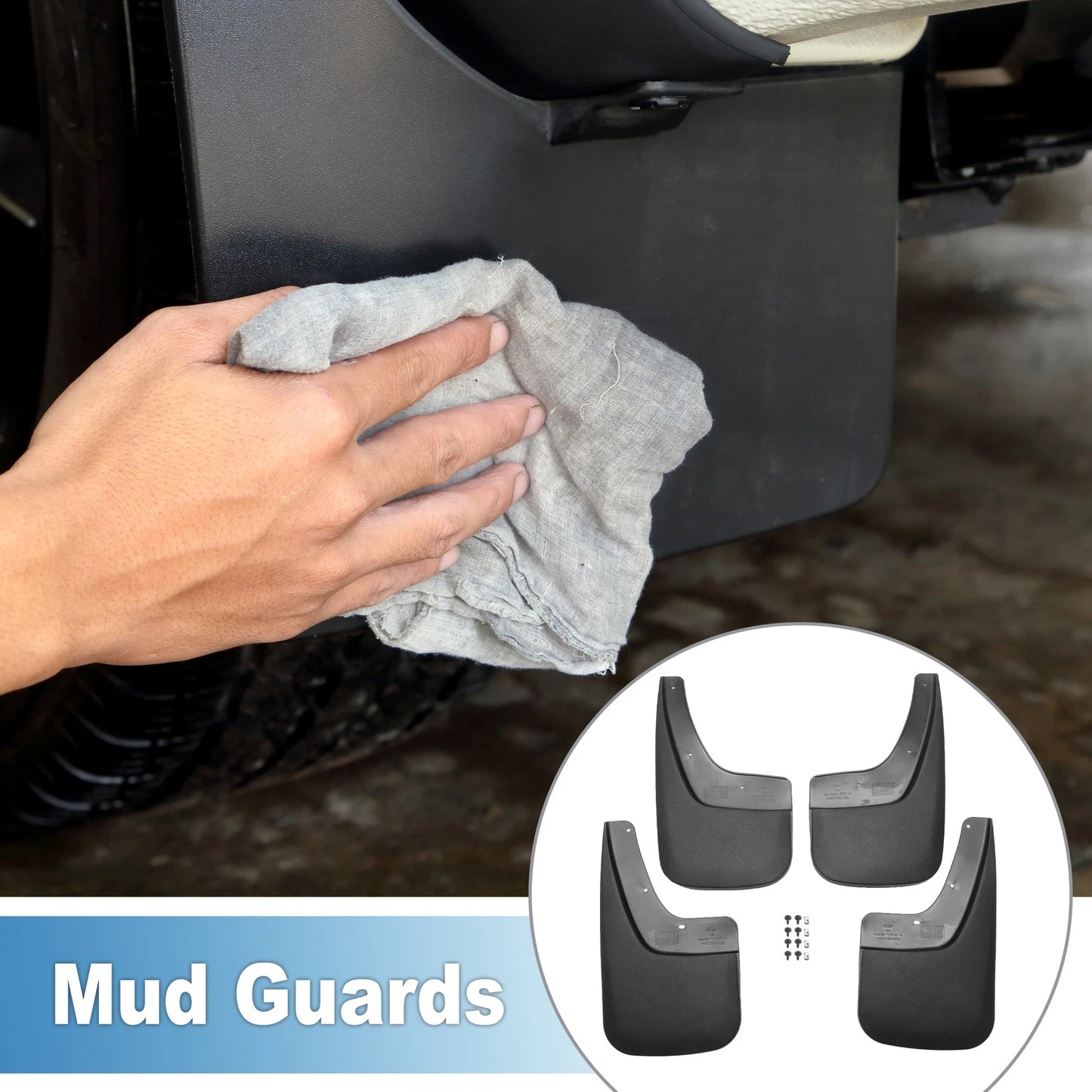 Mud Flap Splash Guard for Chevrolet Avalanche 1500 (2002–2006)