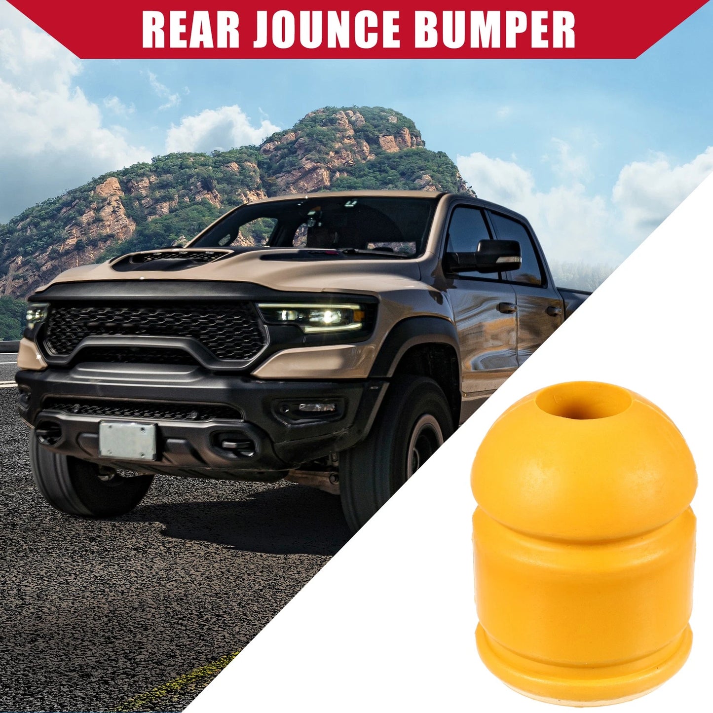 Rear Jounce Bumper for Dodge Ram 1500 (2009–2010) No. 52855788AB