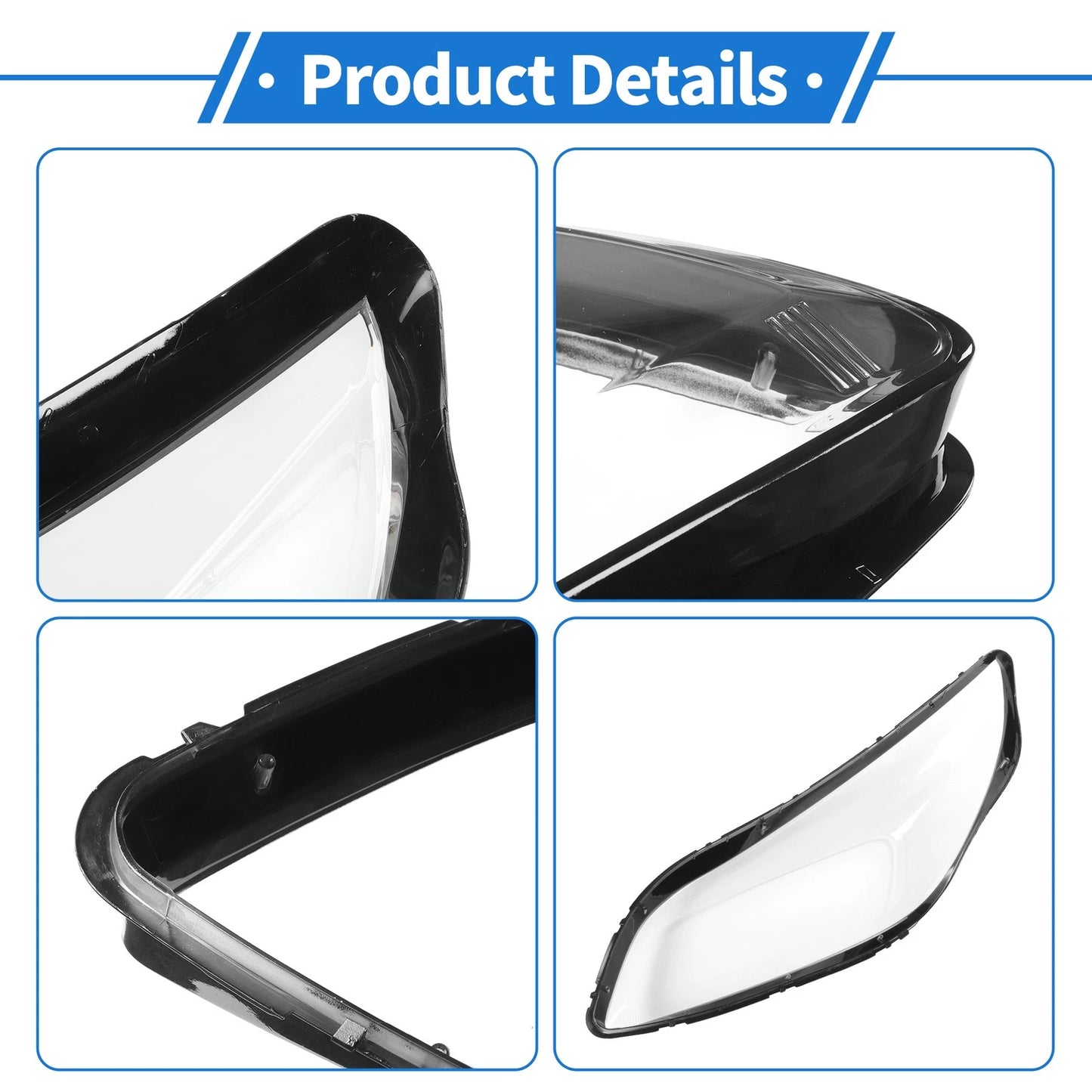 1 Pcs Headlight Lens Cover for Chevrolet Malibu (2013–2015)