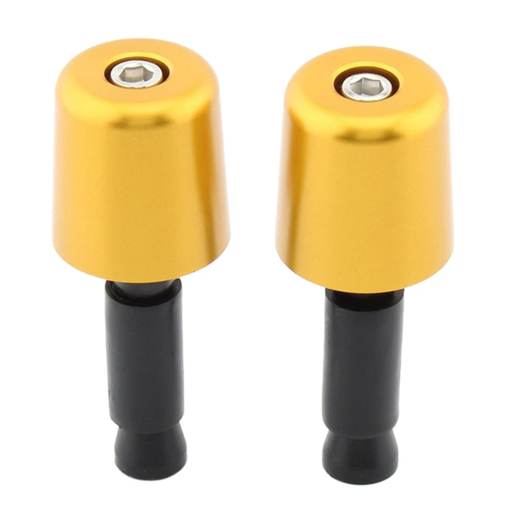 Handlebar Grips for Universal Motorcycle (1in/25.4mm) - Gold