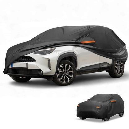 Waterproof Car Cover for Toyota Yaris Cross (2021–2023) 210D-PU Black