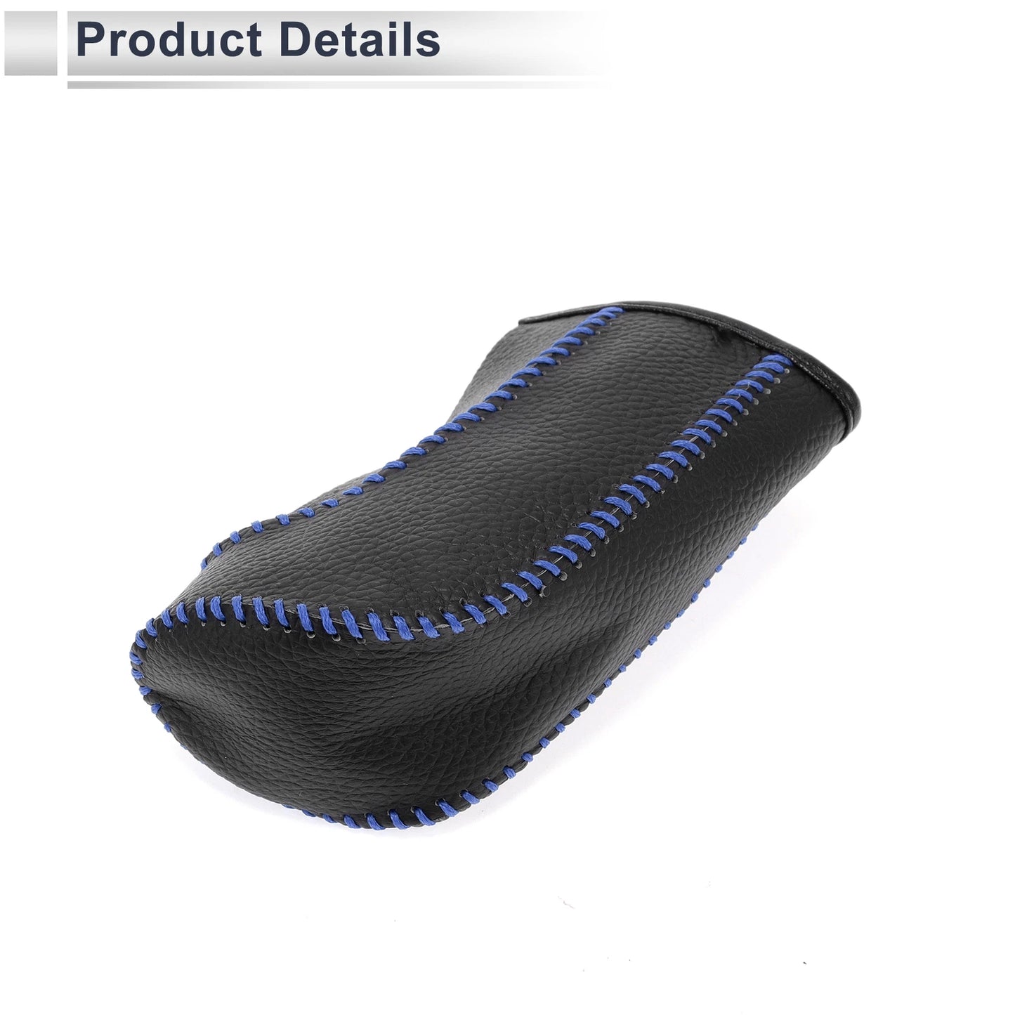 1 Pc Gear Shift Knob Cover for Nissan Tiida (2004-2012) Pebbled Black Blue