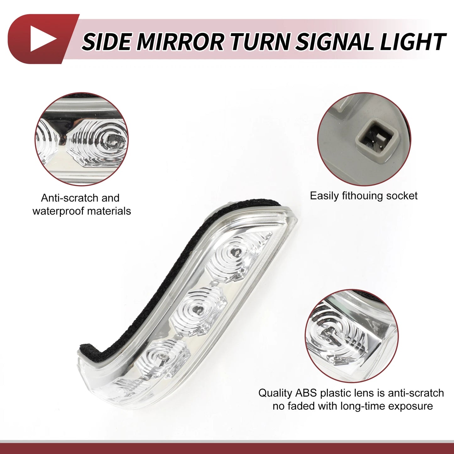 LED Turn Signal Light for Hyundai I30 (2009–2012) Right No. 876142L600