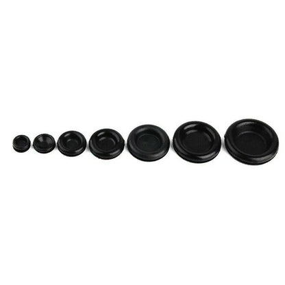 170 Pcs Mixed Rubber Grommets for Car Panel Hole Plugs & Electrical Wires