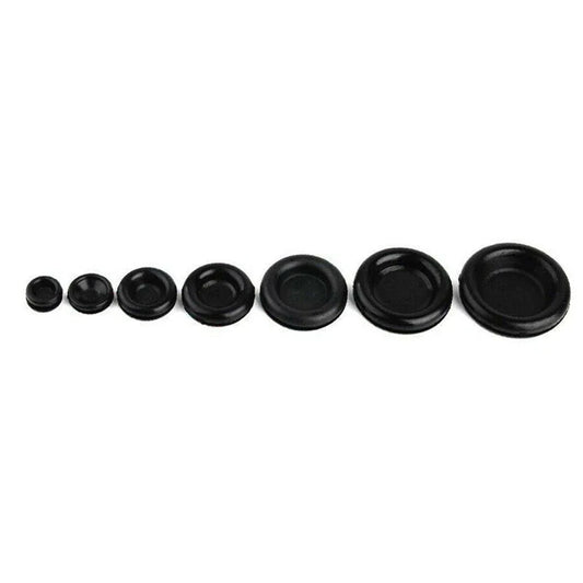 170 Pcs Mixed Rubber Grommets for Car Panel Hole Plugs & Electrical Wires