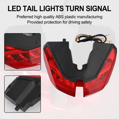 Tail Light Turn Signals for Ducati Hypermotard 821 939 950 SP (2012–2021) Red