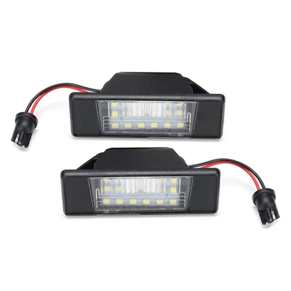 18-SMD LED License Plate Lights for Nissan Juke, Versa, X-Trail