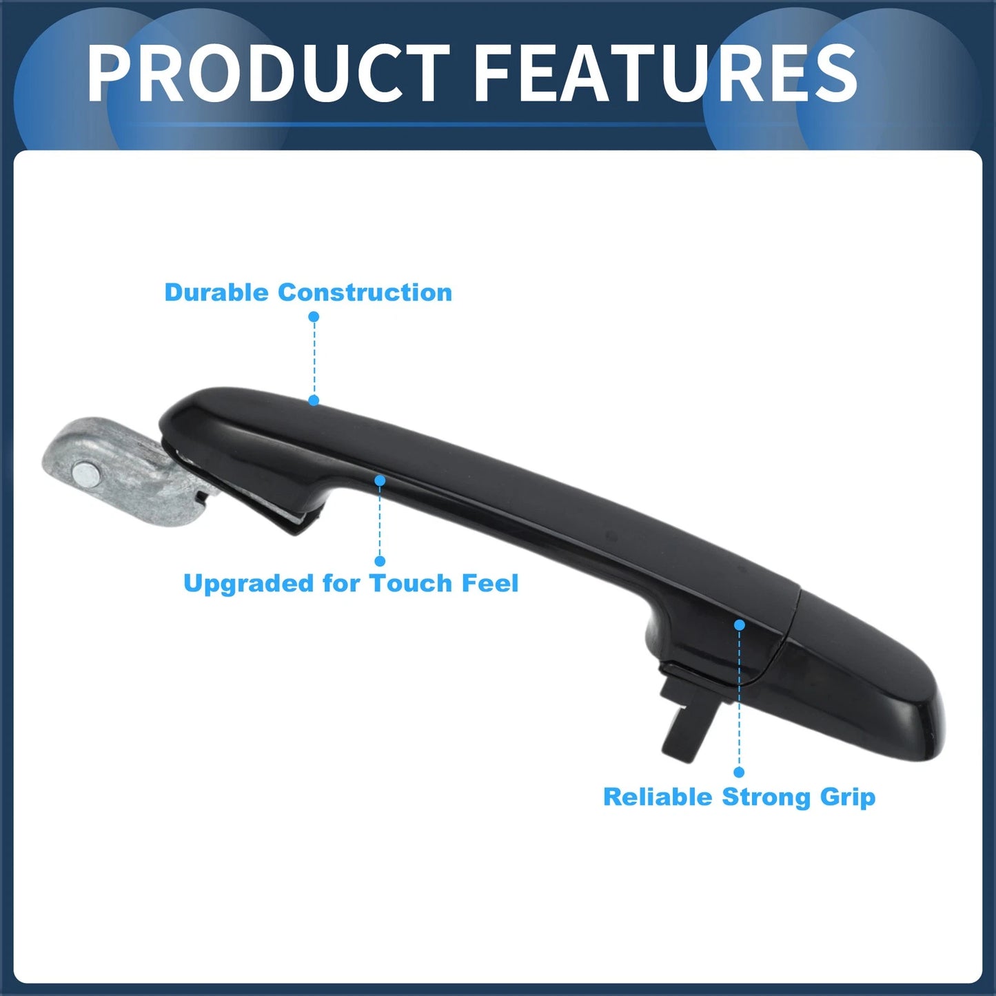Rear Left Door Handle for Hyundai Accent GLS (2006–2011)