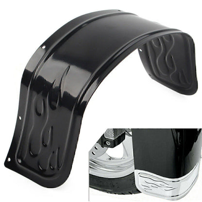 Black Front Fender Trim Skirt for Harley Touring Electra Glide Softail (80-13)