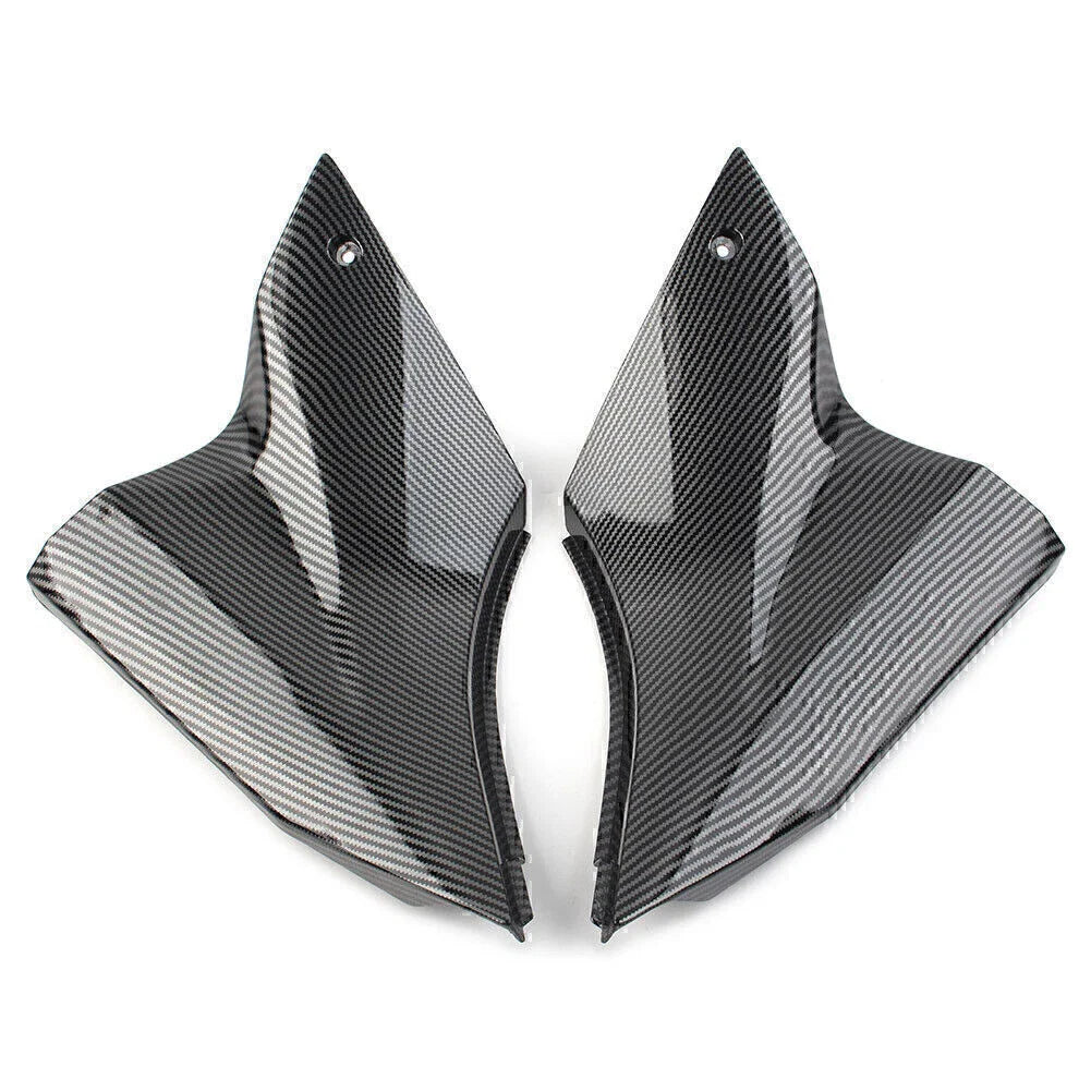 Carbon Fiber ABS Gas Tank Side Trim Covers for KAWASAKI Ninja ZX10R (06-07)