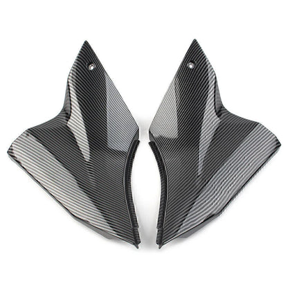 Carbon Fiber ABS Gas Tank Side Trim Covers for KAWASAKI Ninja ZX10R (06-07)