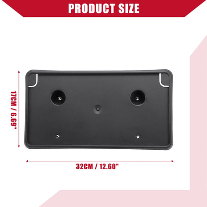 Durable Black License Plate Frame Bracket for Dodge Ram (2013-2022)