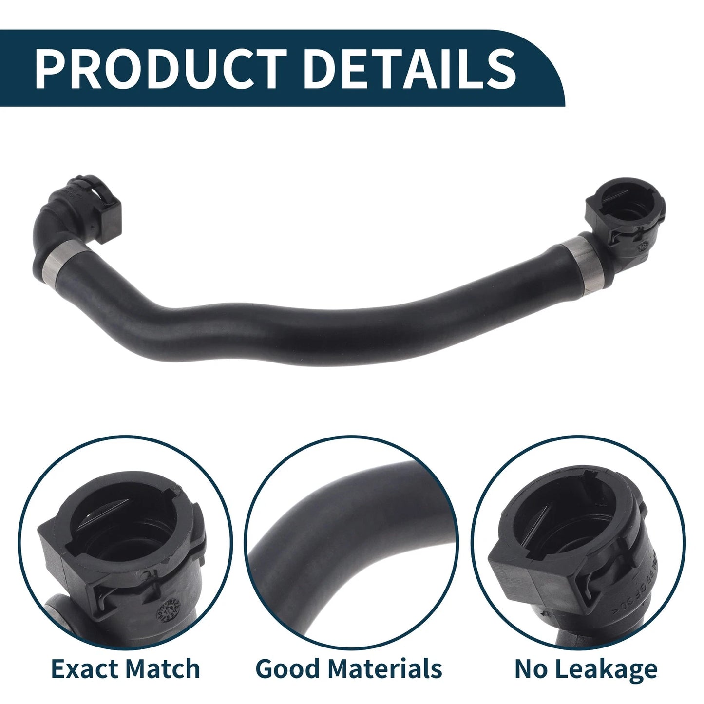 Radiator Hose No. 64219308346 for BMW 530e (2018–2020) 2.0L Electric/Gas