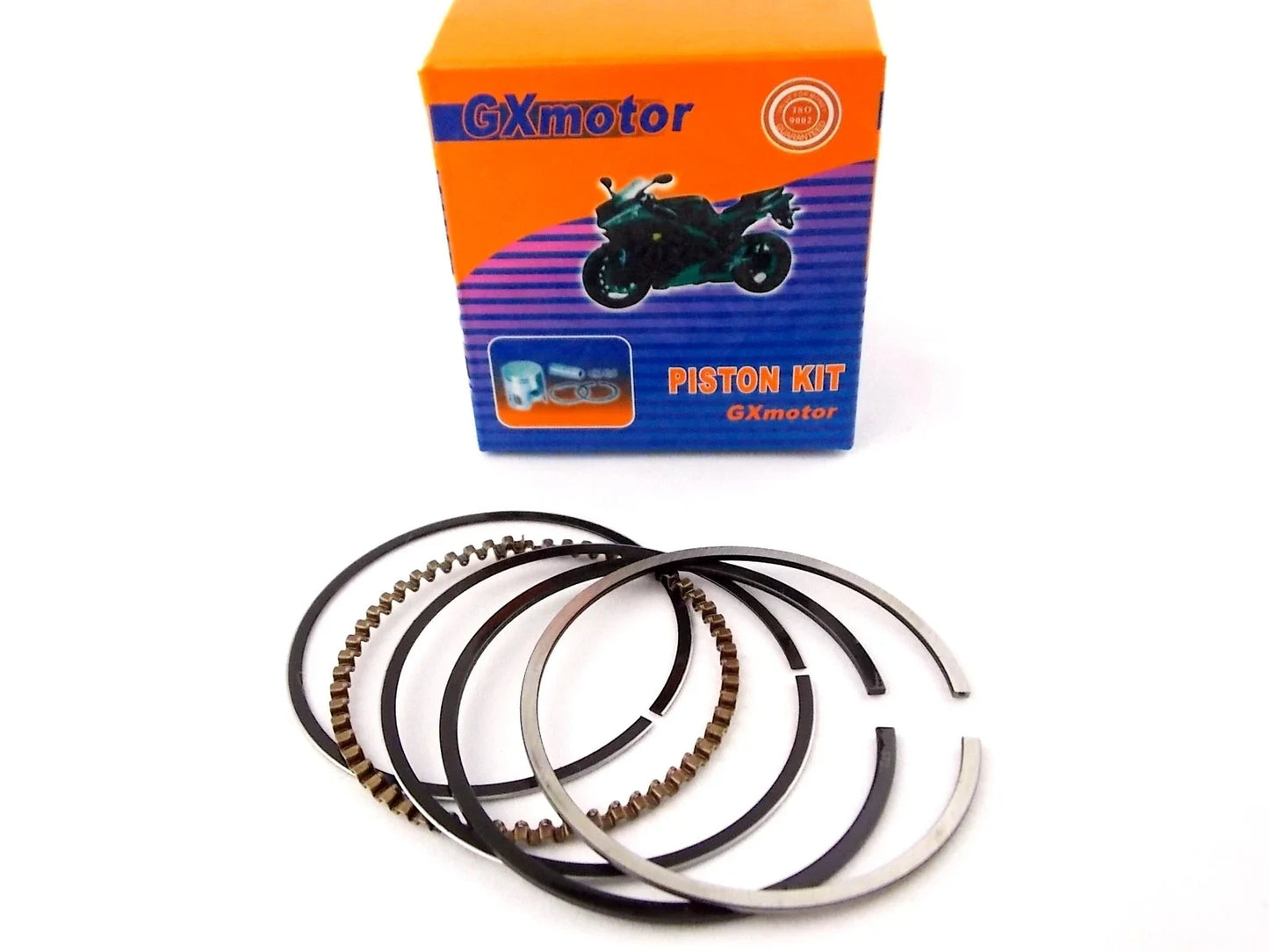 STD Piston Kit 56.5mm with Rings & Pin Clips for Honda TL125 (1978-1979)