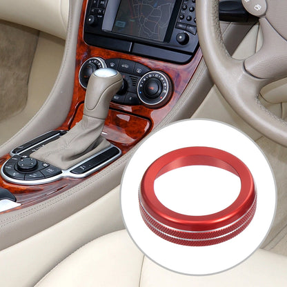 Set of 4 Air Conditioner Volume Knob Decor Rings for Chevy Corvette C7 (2014–2019)