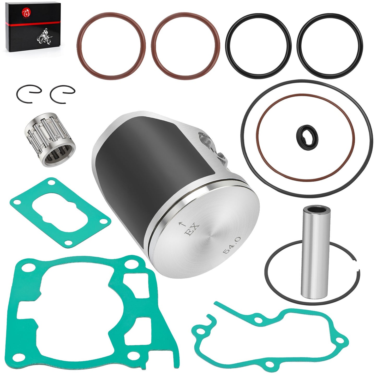 Piston Rings Kit for Yamaha YZ125 (1998–2000)